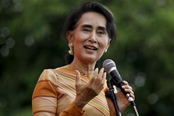 Ironi Pidato Sang Pemimpin Myanmar Soal Perempuan
