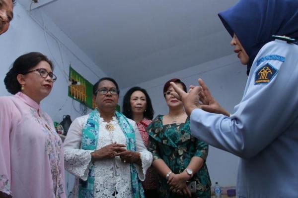 Cek Lapas Perempuan dan Anak, Menteri Yohana Punya Permintaan Khusus