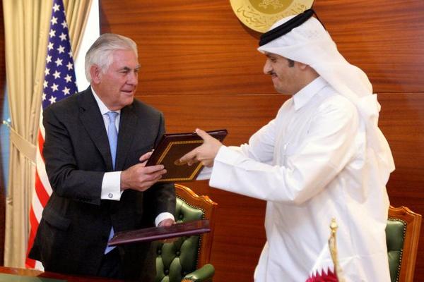 AS-Qatar Ssepakat Perangi Pendanaan Terorisme