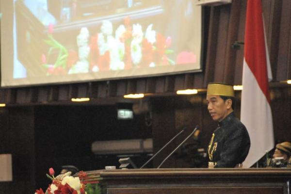 Pidato Lengkap Presiden Jokowi dalam Sidang Tahunan MPR