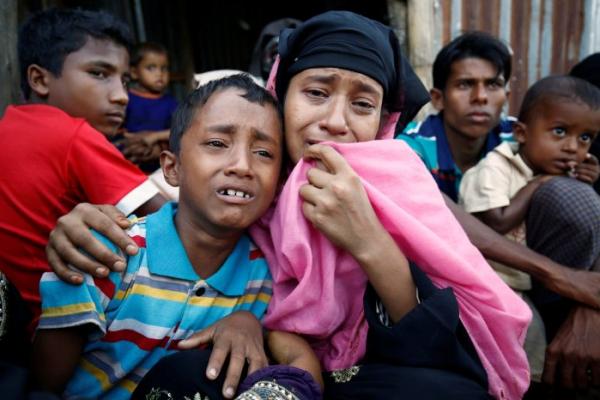 58 Ribu Muslim Rohingnya Menyelamatkan Diri