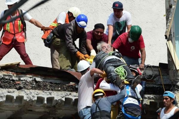 Gempa Dahsyat di Meksiko Telan 216 Korban Jiwa