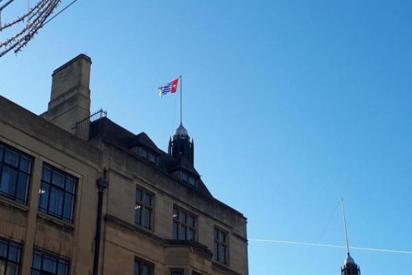 Bendera Bintang Kejora Berkibar di Oxford