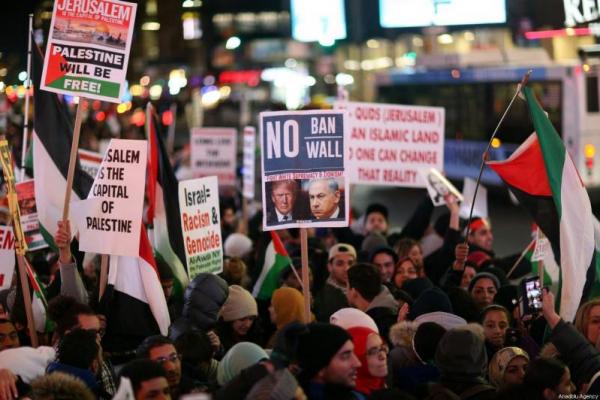 Selebritis Tolak Kebijakan Donald Trump Soal Palestina