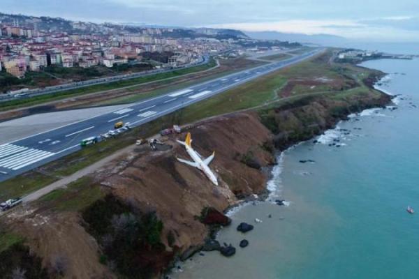 Pesawat Pegasus Airlines Nyaris Tenggelam di Turki