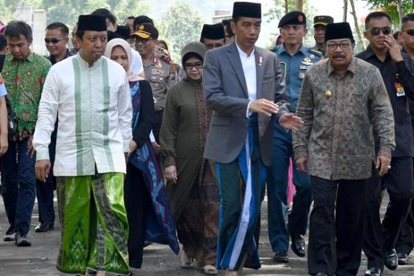 Presiden Jokowi Hadiri Haul Majemuk Masyayikh di Situbondo