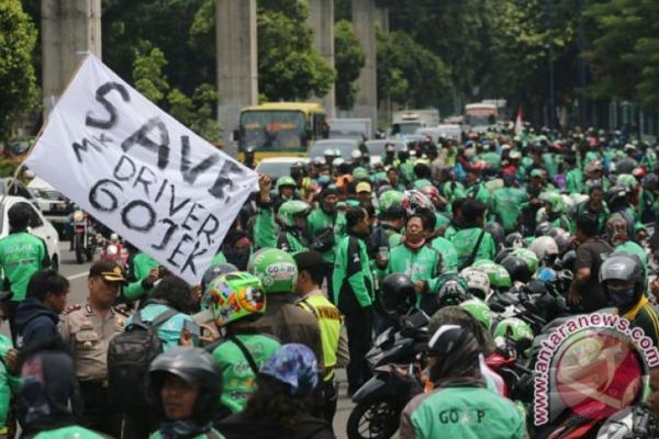 Hari Ini Ojek Online Demo, Kinerja Jokowi Dinilai Nol Besar