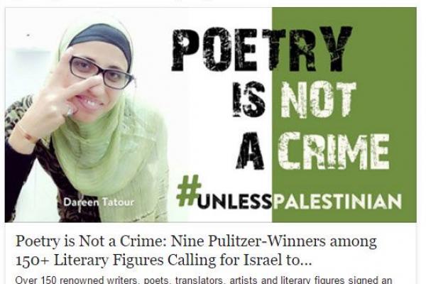 Penyair Palestina Dihukum Pengadilan Israel