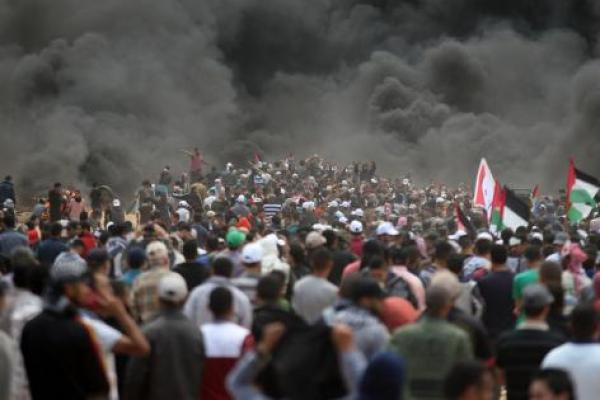 Israel Serang Balik Hamas di Jalur Gaza