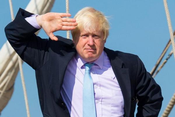 Perdana Menteri Boris Johnson Elus Paha Wartawan
