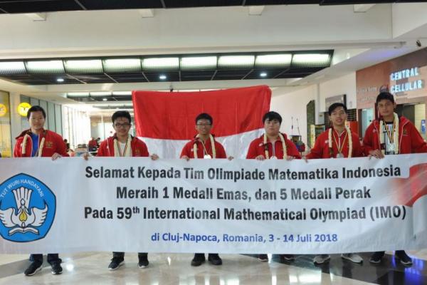 Tim Olimpiade Matematika SMA Indonesia Peringkat 10 Dunia