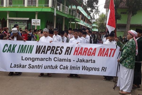 Dukung Cak Imin Wapres, 3.000 Massa Aksi Long March ke Jakarta