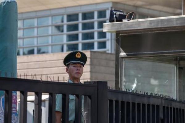 Ledakan Bom di Luar Kedubes AS di China Lukai Satu Orang