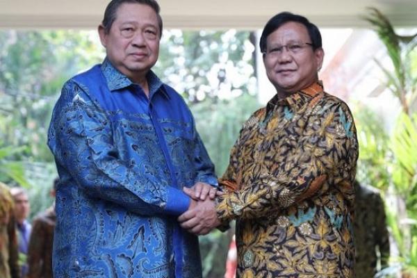 Prabowo Minta SBY jadi Mentor Pilpres 2019