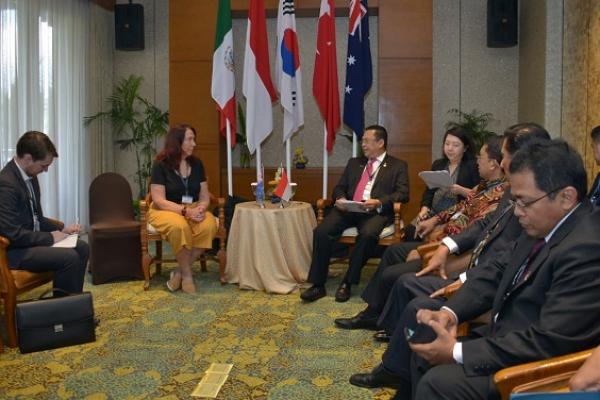 Melalui Forum MIKTA, Ketua DPR Perkuat Hubungan Indonesia-Australia