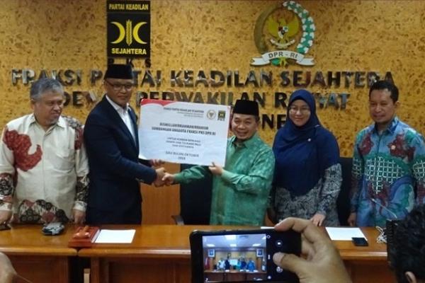 Fraksi PKS Minta Kader Sumbang Gaji Oktober untuk Bencana Sulteng