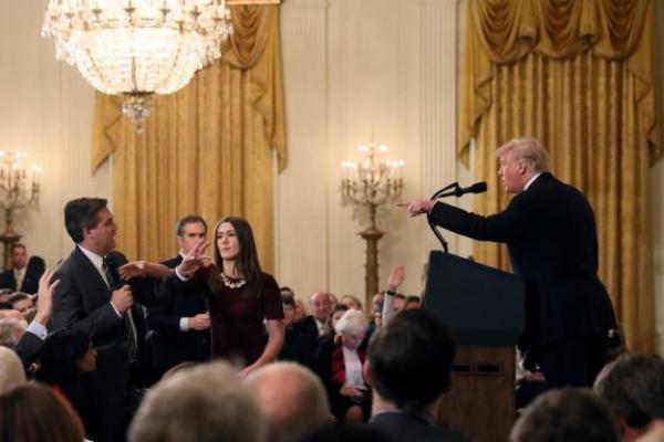 Jurnalis CNN Diizinkan Kembali ke Gedung Putih