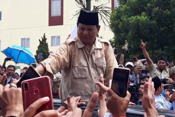 Prabowo Cium Aroma Kemenangan Rakyat