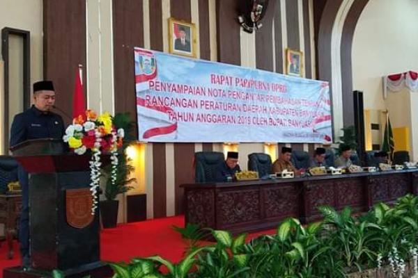 Fraksi dan Anggota DPRD Setujui RAPERDA Kabupaten Banyuasin