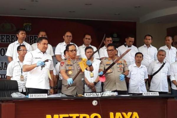 Dalam Sebulan Sebanyak 243 Tersangka Ditangkap Polda Metro Jaya