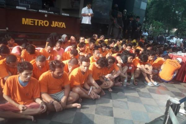 Dalam Sebulan Sebanyak 243 Tersangka Ditangkap Polda Metro Jaya