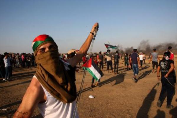 Bentrok dengan Israel, Ratusan Warga Palestina Terluka