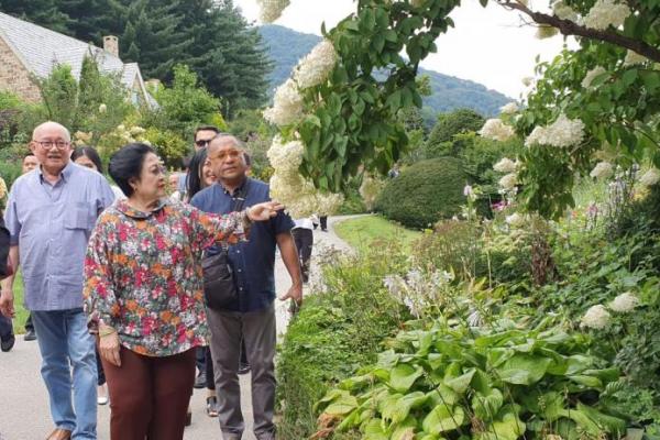 Megawati Kunjungi Taman Kota di Korea Selatan