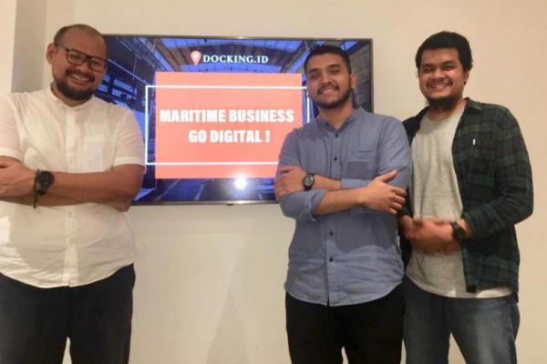 Tiga Alumni ITS dan Binus Bikin Start Up Permudah Shipowner Cari Galangan