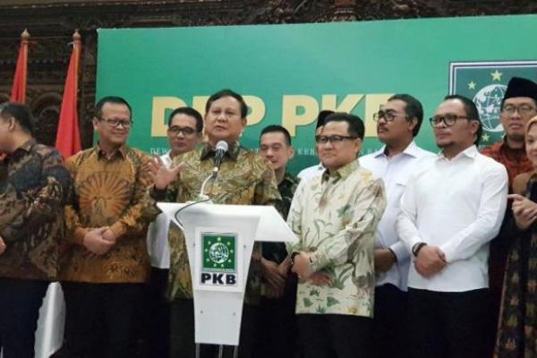 Kunjungi PKB, Prabowo: Kita Siap Bantu Pemerintah, di Luar pun Kita Siap Bantu