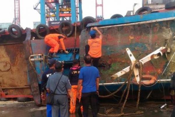 Satu Korban Tewas Kapal Tenggelam di Tanjung Priok