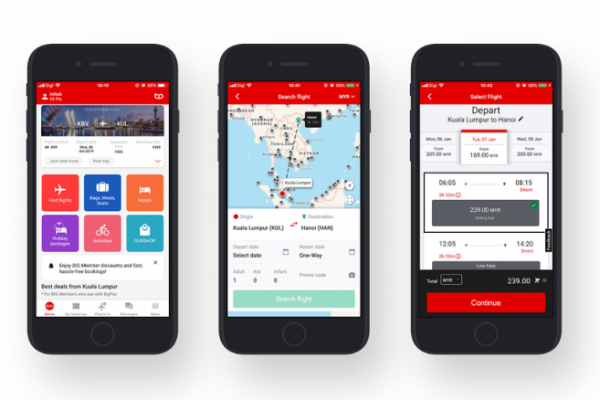 AirAsia Tingkatkan Kemampuan Aplikasi Mobile