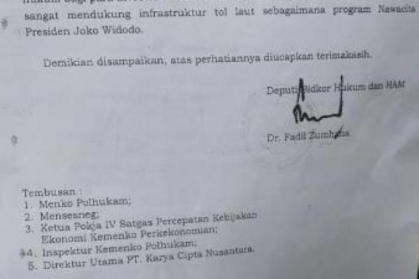 KPK Diminta Jemput Dirut PT. KBN Sattar Taba