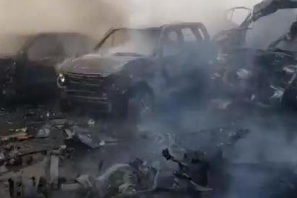 Bom Mobil Tewaskan Belasan Orang di Suriah