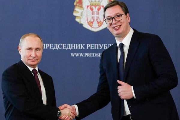 Presiden Vucic Anggap Putin Lindungi Kepentingan Serbia