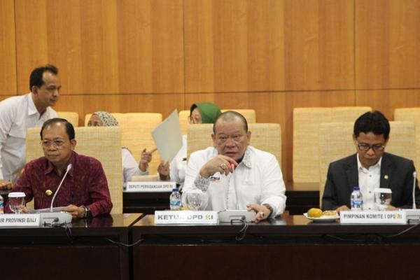 DPD RI Terima Dokumen RUU Provinsi Bali