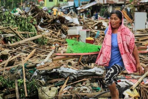 Filipina Dilanda Banjir, 66 Ribu Orang Mengungsi