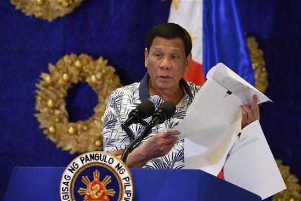 Cegah Penyebaran Virus Corona, Presiden Duterte Umumkan Filipina Sementara Dikunci