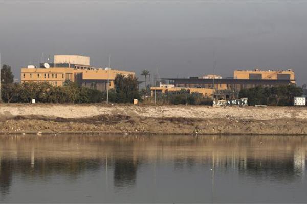 Tiga Roket Hantam Kedutaan Besar AS di Zona Hijau Baghdad