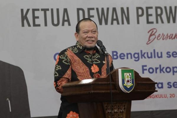 LaNyalla Berniat Bantu Problem Konektivitas Infrastruktur Bengkulu