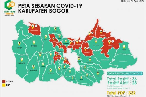PSBB Kabupaten Bogor Fokus di 11 Zona Merah