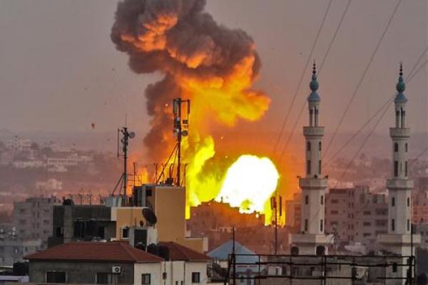 Pesawat Tempur Israel Lepaskan Serangan Udara ke Gaza