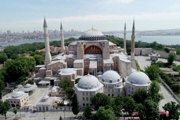 Erdogan Kerahkan 500 Petugas Keamanan Jaga Hagia Sophia