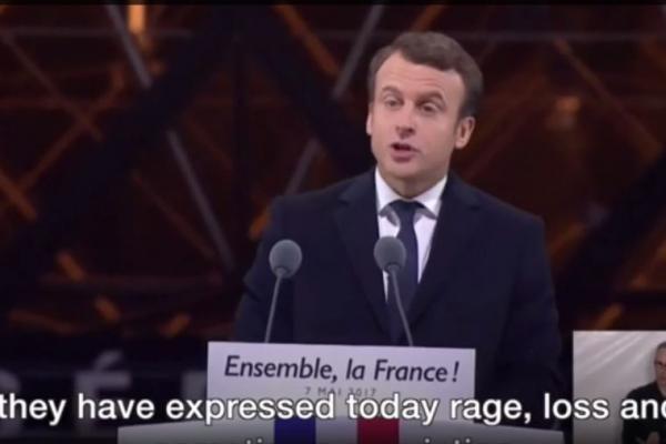 Kami memiliki bukti bahwa senjata kimia digunakan oleh rezim Suriah, kata Presiden Prancis Emmanuel Macron