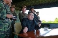 Kim Jong Un Awasi Peluncuran Rudal Paling Kuat Korea Utara
