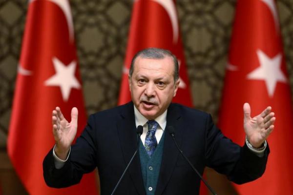 Erdogan menegaskan Turki adalah negara yang selalu menunjukkan sikap tegasnya dalam persoalan Palestina.