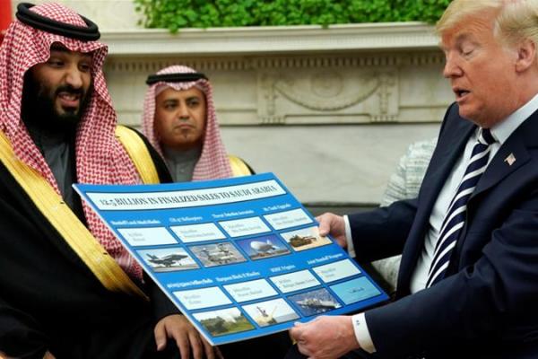 Trump mengatakan bahwa Saudi sudah menyangkal tudingan keterlibatan dengan sangat kuat.