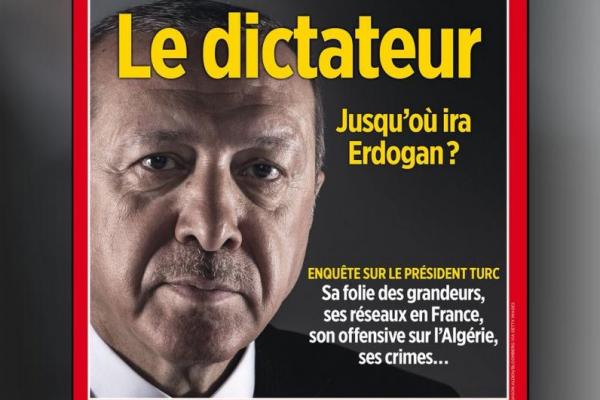 Majalah Mingguan Perancis Le Point menampilkan foto presiden Turki di sampul edisi 24 Mei dengan kata-kata yang berbunyi: 