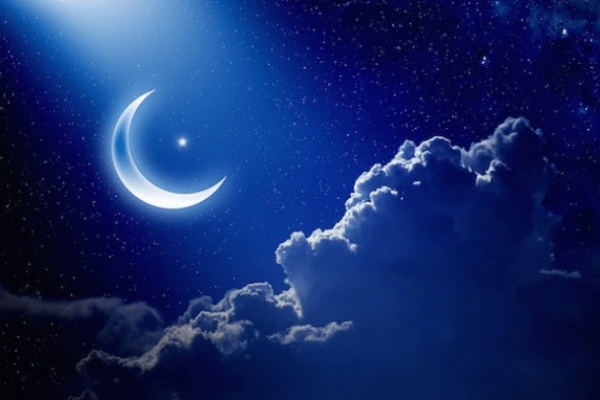 IAC mengatakan bahwa mereka mengharapkan bulan sabit akan terlihat dari semua negara Islam dengan teleskop jika langit cerah pada malam 14 Juni.