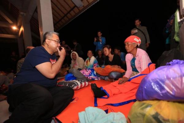 Kunjungan mendadak di malam hari dilakukan saat dirinya usai menghadiri kegiatan press gathering Kemendes PDTT di Kabupaten Gianyar, Bali