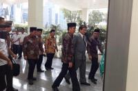 Tiba Lokasi Munas IKA PMII, Jokowi Diteriaki "JOIN"